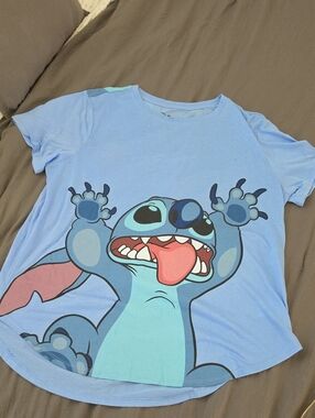 Blue Stitch Graphic Tee